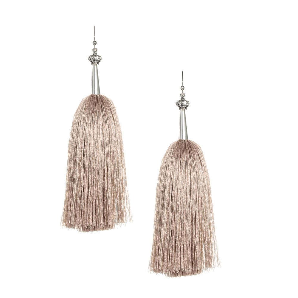 Designer Silk Earrings